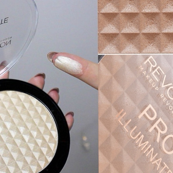 🪷 Revolution Pro Illuminate and Vivid Baked Highlighter Duo Set - Picture 5 of 8